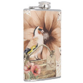 花素朴鳥ヌーク フラスク (右)