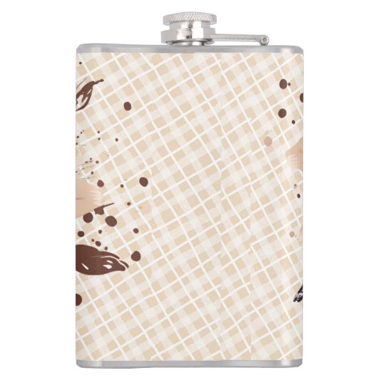 花素朴鳥ヌーク フラスク (裏面)