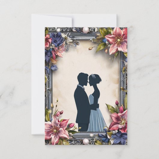 花結婚の招待状 招待状 (正面)