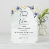 花結婚の種 招待状 (スタンド正面)