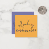 花結婚ブライダルシャワー招待状 ノートカード (正面/裏面インサイチュ)