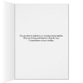 花結婚付き宗教的カード (内側 (右))