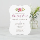 花結婚付き熱帯リハーサル招待状 招待状 (スタンド正面)