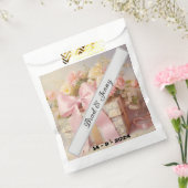 花結婚付き美しいギフトボックス フェイバーバッグ (封をした状態)