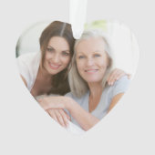 花結婚嫁ひまわりの母 オーナメント (裏面)