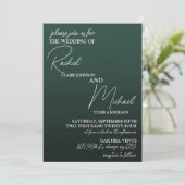 花結婚式の招待 招待状 (スタンド正面)