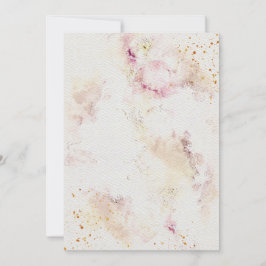 花結婚式招待状オンウォーターカラー紙テックス 招待状