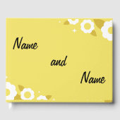 花結婚本 ゲストブック (正面)