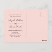 花結婚束 ポストカード (裏面)