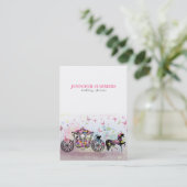 花結婚車と馬 名刺 (スタンド正面)