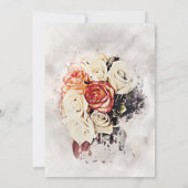 花結婚類 招待状 (裏面)