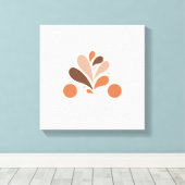 花絵を描のキャンバス キャンバスプリント (インサイチュ (ウッドフロア))