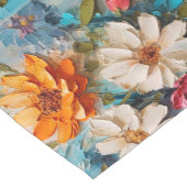 花絵を描の花束 ショートテーブルランナー (コーナー)