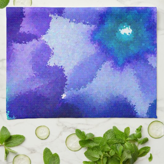 花絵を描の#2 – キッチンタオル (折り畳み)