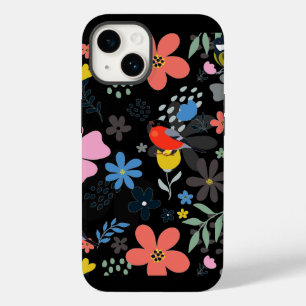 花絵を描付きCase-Mate iPhoneケース Case-Mate iPhone 14ケース