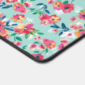 花絵を描模様 デスクマット (コーナー)