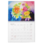 花絵カレンダー カレンダー (1月 2026)