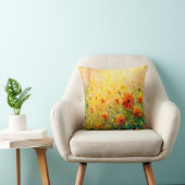 花絵モネ絵画のクロード クッション (椅子)