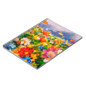 花絵モネ絵画の絶妙な印象 ノートブック (左側)