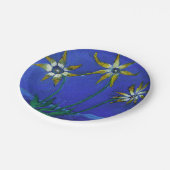 花絵画の花カスタム紙プレート7 in ペーパープレート (アングル)