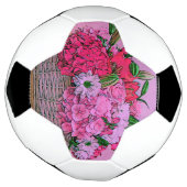 花絵画籠 サッカーボール (回転)