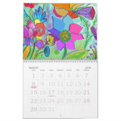 花絵 カレンダー (3月 2026)