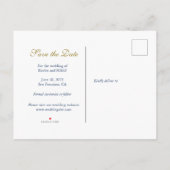 花縁ど造幣緑救写真 案内ポストカード (裏面)