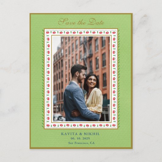 花縁ど造幣緑救写真 案内ポストカード (正面)