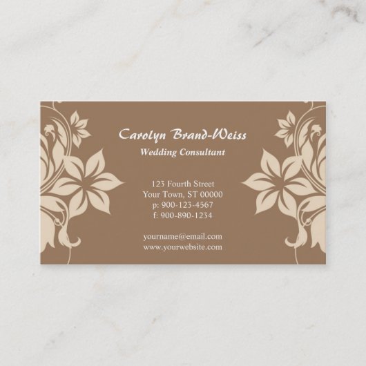 花縁名刺 名刺 (正面)