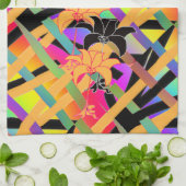 花織りの キッチンタオル (折り畳み)