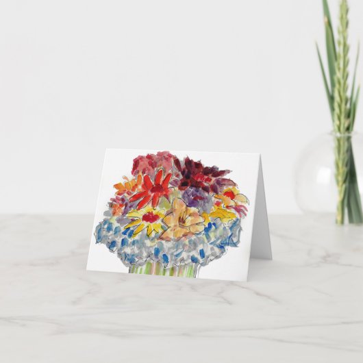 花考えのカード カード (正面)