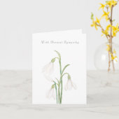 花考えの感傷札 カード (黄色い花)