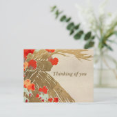 花考えるの花 ポストカード (スタンド正面)