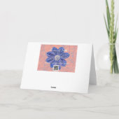 花考える信心の祈札 カード (裏面)