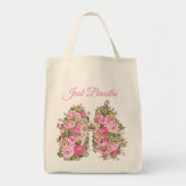 花肺だけでトートバッグを呼吸 トートバッグ (正面)