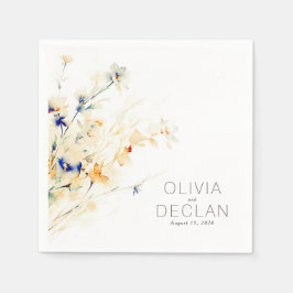 花自然秋イベントエレガント スタンダードカクテルナプキン