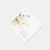 花自然秋イベントエレガント スタンダードカクテルナプキン (角)