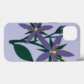 花自然紫色の花春フローラ Case-Mate iPhoneケース (裏面 (横))