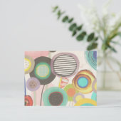 花自然静止生命フローラranunculus ポストカード (スタンド正面)