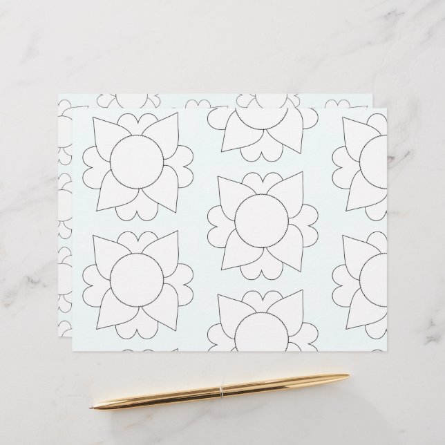 花色シートに色を付ける (正面/裏面インサイチュ)