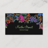 花色及び紙の選択のMarieアントワネット 名刺 (正面)