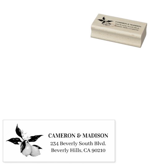 花色彩の鮮やかの付いた手型レモ結婚ン ラバースタンプ (押印)