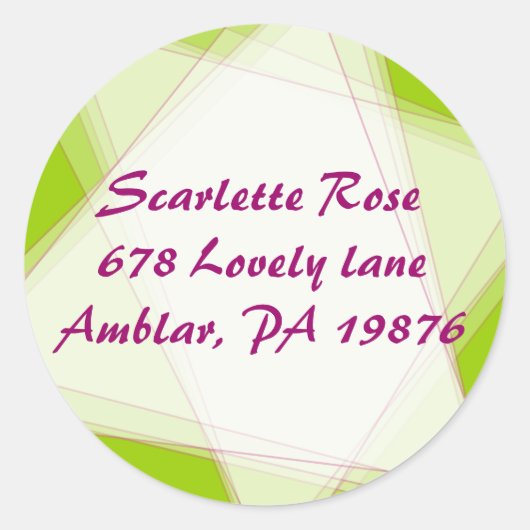 花色彩の鮮やか花バーバー(ユダヤ教の)バル・ミツバーリターンステッカー ラウンドシール (正面)