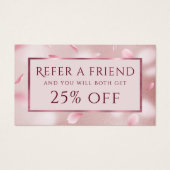 花花びらフェイクフォイル紹介カード (正面)