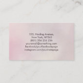 花花びら – 生命の種 名刺 (裏面)