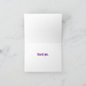 花花サンキューカード サンキューカード (内部)