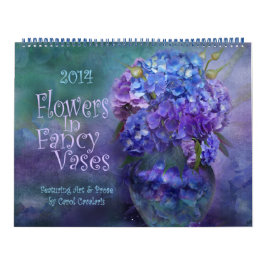 花花ファンシーVases Art Calendar 2014 カレンダー