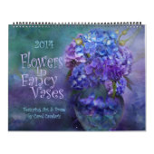 花花ファンシーVases Art Calendar 2014 カレンダー (カバー)
