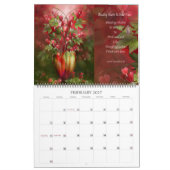 花花ファンシーVases Art Calendar 2015 カレンダー (2月 2027)