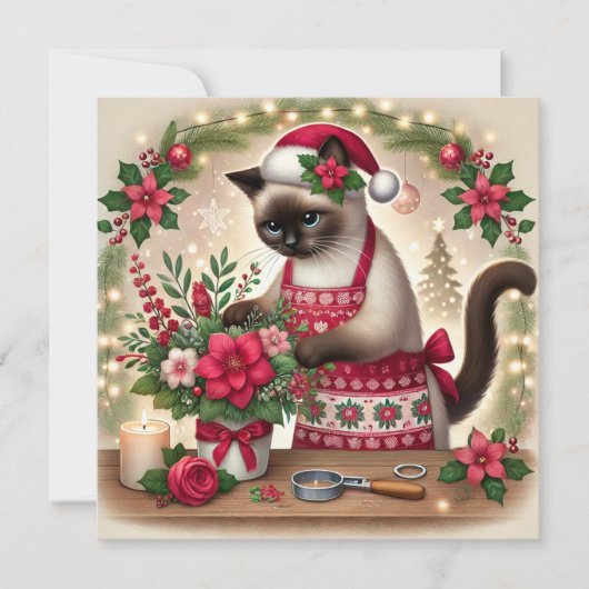 花花屋クリスマスグリーティング シーズンカード (正面)